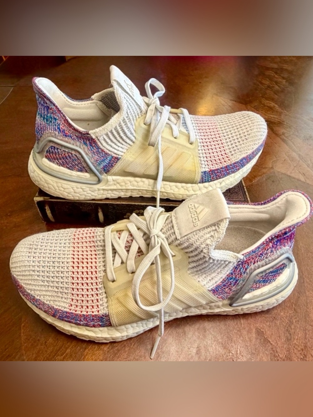 adidas UltraBoost 19 ‘Pride Multi-colored 
Size 7 Youth